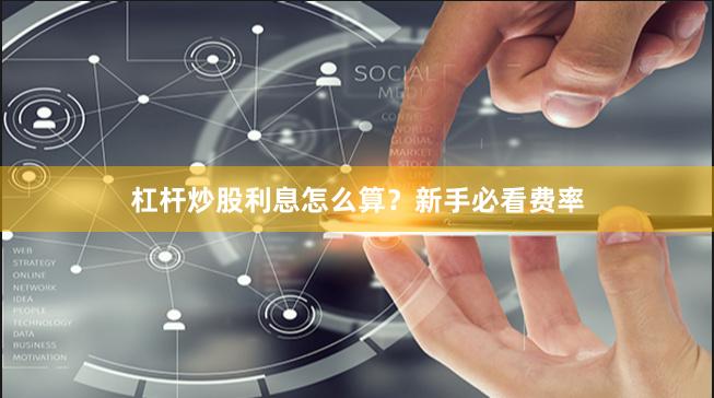 杠杆炒股利息怎么算？新手必看费率